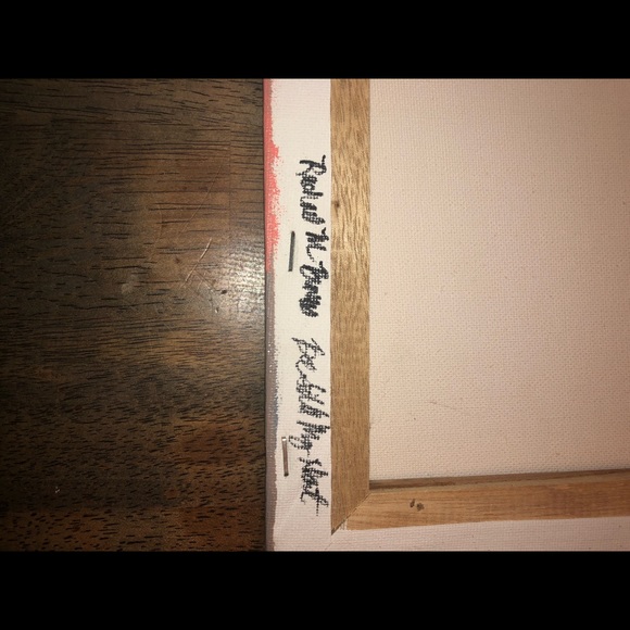 16x20” Painted Wall Canvas, Nursery Wall Decor - Picture 3 of 3